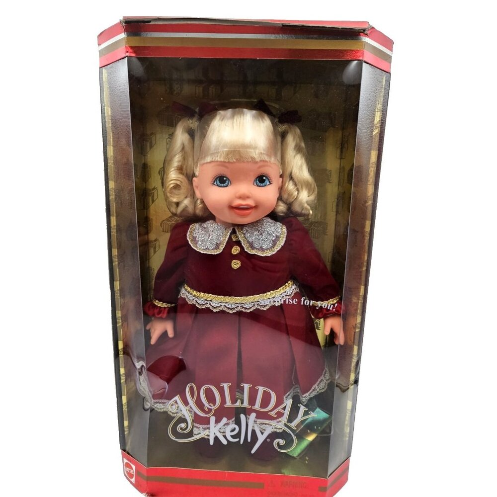 2000 Holiday Kelly Doll New in Box Toddler size